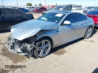 2014 BMW 6 Series 650i with VIN WBAYM9C57ED248195, listed as a IAAI auction lot 41231716 with Not Provided miles and . Bid and sale history available at carsss.com. Image 18.