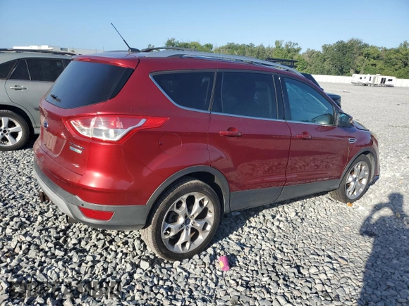 2013 Ford Escape Titanium with VIN 1FMCU0J93DUA07002, listed as a Copart auction lot 55104955 with 150,755 mi miles and Salvage Title. Bid and sale history available at carsss.com. Image 3.