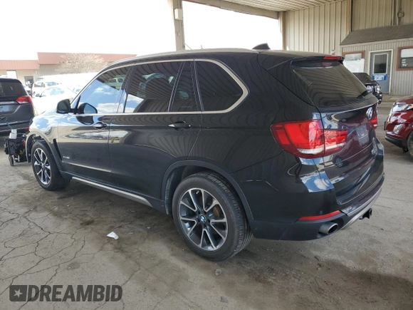 2017 BMW X5 xDrive35i with VIN 5UXKR0C38H0V74232, listed as a Copart auction lot 52200655 with 157,676 mi miles and Salvage Title. Bid and sale history available at carsss.com. Image 2.