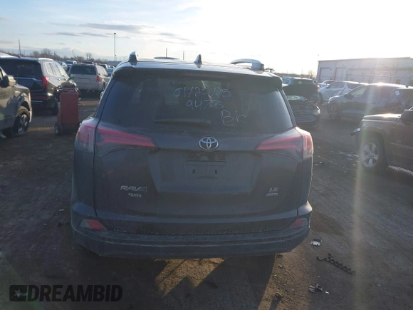 2016 Toyota RAV4 LE with VIN 2T3BFREVXGW539473, listed as a IAAI auction lot 41445624 with 116,932 mi miles. Bid and sale history available at carsss.com. Image 15.