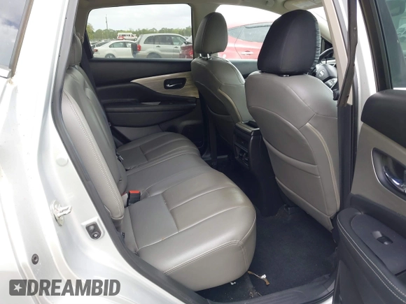 2018 Nissan Murano SL z VIN 5N1AZ2MG8JN124465, wystawiony jako IAAI lot #41633799 z przebiegiem 70 691 mil mil oraz . Historia ofert i sprzedaży dostępna na DreamBid. Obrazek 8.