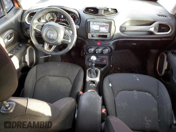 2015 Jeep Renegade Latitude with VIN ZACCJBBH3FPC05601, listed as a Copart auction lot 83986434 with 81,777 mi miles and Clean Title. Bid and sale history available at carsss.com. Image 8.