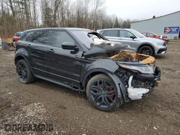 2017 Land Rover Range Rover Evoque HSE Dynamic with VIN SALVD2BG3HH216270, listed as a Copart auction lot 81019324 with 0 mi miles and Non Repairable. Bid and sale history available at carsss.com. Image 4.