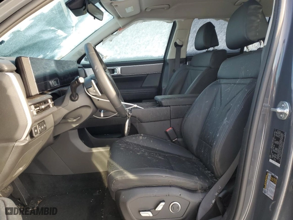 2025 Hyundai Santa Fe SEL with VIN 5NMP24GL6SH070167, listed as a Copart auction lot 87998205 with 12,543 mi miles and Salvage Title. Bid and sale history available at carsss.com. Image 7.