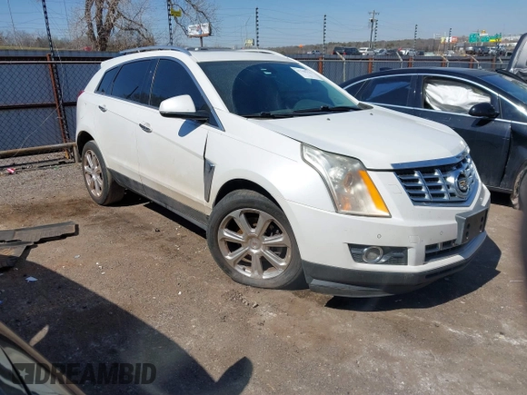 2014 Cadillac SRX Performance Collection with VIN 3GYFNCE36ES527809, listed as a IAAI auction lot 41790776 with 166,302 mi miles. Bid and sale history available at carsss.com. Image 1.