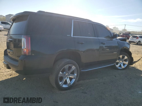 2019 GMC Yukon SLT with VIN 1GKS2BKCXKR255327, listed as a Copart auction lot 50229095 with 109,255 mi miles and Clean Title. Bid and sale history available at carsss.com. Image 3.