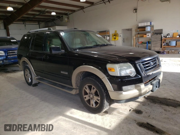 2006 Ford Explorer Eddie Bauer with VIN 1FMEU74E36UB22602, listed as a Copart auction lot 85584954 with 176,624 mi miles and Clean title. Bid and sale history available at DreamBid. Image 4.