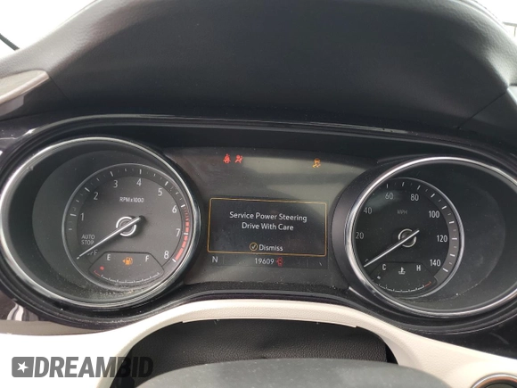 2021 Buick Encore GX Essence with VIN KL4MMGSL6MB168476, listed as a Copart auction lot 64401285 with 19,609 mi miles and Salvage title. Bid and sale history available at DreamBid. Image 9.