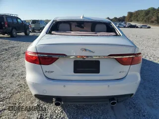 2016 Jaguar XF 35t Prestige with VIN SAJBE4BV5GCY02953, listed as a Copart auction lot 76556244 with 86,993 mi miles and Salvage Title. Bid and sale history available at carsss.com. Image 6.