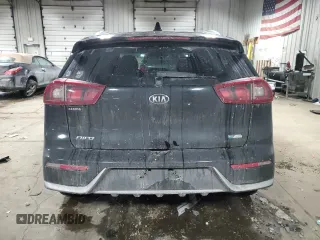 2017 Kia Niro Touring Launch Edition with VIN KNDCC3LCXH5076013, listed as a Copart auction lot 45154335 with 124,295 mi miles and Clean Title. Bid and sale history available at carsss.com. Image 6.