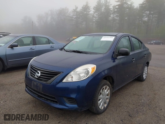 2014 Nissan Versa SV with VIN 3N1CN7AP9EL850273, listed as a IAAI auction lot 42193393 with 152,613 mi miles and . Bid and sale history available at DreamBid. Image 2.