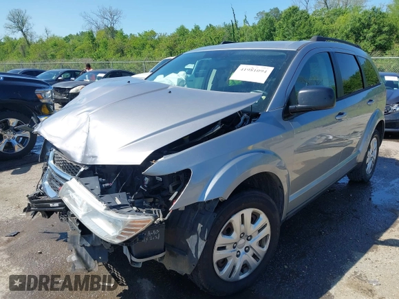 2016 Dodge Journey American Value with VIN 3C4PDCAB2GT212285, listed as a IAAI auction lot 41981094 with 114,132 mi miles and . Bid and sale history available at DreamBid. Image 2.