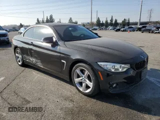 2015 BMW 4 Series 428i with VIN WBA3V7C53F5A24500, listed as a Copart auction lot 81058994 with 97,205 mi miles and Salvage Title. Bid and sale history available at carsss.com. Image 4.