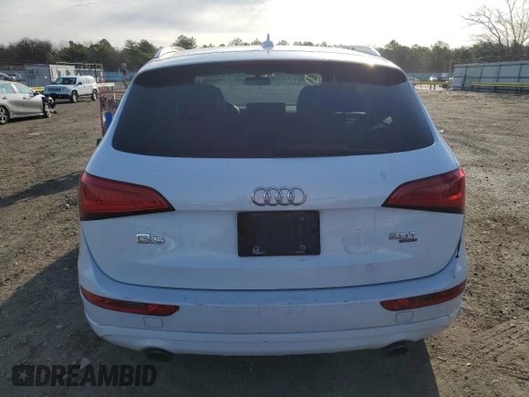 2013 Audi Q5 Premium with VIN WA1CFAFP5DA089435, listed as a Copart auction lot 51108665 with 125,746 mi miles and Clean Title. Bid and sale history available at carsss.com. Image 6.