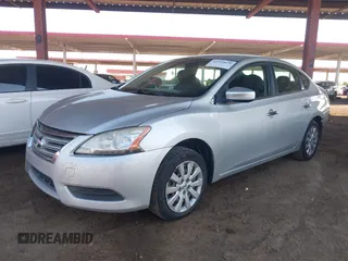 2014 Nissan Sentra SV with VIN 1N4AB7APXEN855243, listed as a IAAI auction lot 42554028 with 161,671 mi miles and . Bid and sale history available at DreamBid. Image 18.