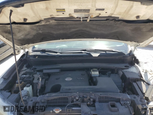 2016 Nissan Pathfinder SV with VIN 5N1AR2MN9GC635296, listed as a Copart auction lot 52887885 with 140,565 mi miles and Salvage Title. Bid and sale history available at carsss.com. Image 12.