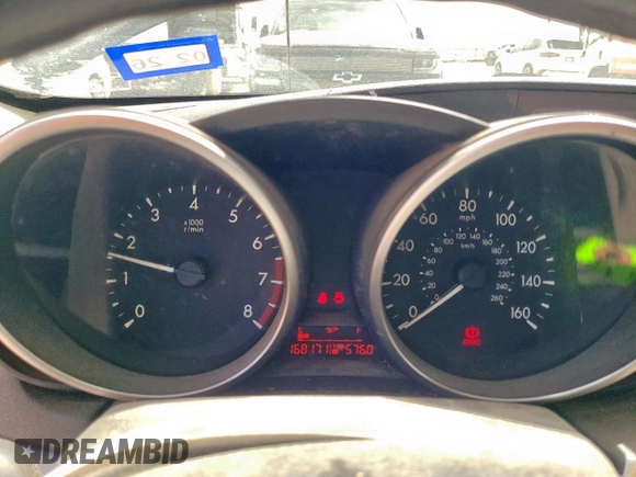 2010 Mazda 3 i Touring with VIN JM1BL1SF1A1295175, listed as a Copart auction lot 56892875 with 168,171 mi miles and Salvage Title. Bid and sale history available at DreamBid. Image 9.