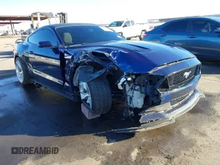 2018 Ford Mustang EcoBoost with VIN 1FA6P8TH9J5166551, listed as a IAAI auction lot 41391819 with 119,739 mi miles and . Bid and sale history available at carsss.com. Image 1.