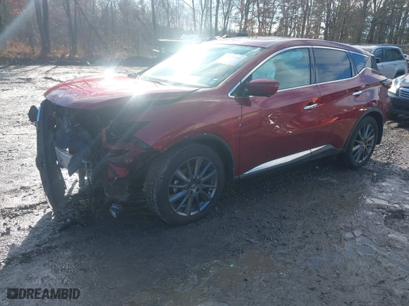2021 Nissan Murano SV with VIN 5N1AZ2BS1MC132611, listed as a IAAI auction lot 41221841 with 61,956 mi miles. Bid and sale history available at carsss.com. Image 17.