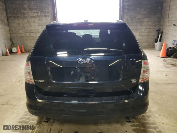 2010 Ford Edge SEL with VIN 2FMDK4JC0ABA78091, listed as a Copart auction lot 52535415 with 106,067 mi miles and Salvage Title. Bid and sale history available at carsss.com. Image 6.