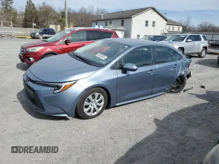 2023 Toyota Corolla Hybrid LE with VIN JTDBDMHE6PJ002943, listed as a Copart auction lot 49856805 with 20,700 mi miles and Salvage Title. Bid and sale history available at carsss.com. Image 1.
