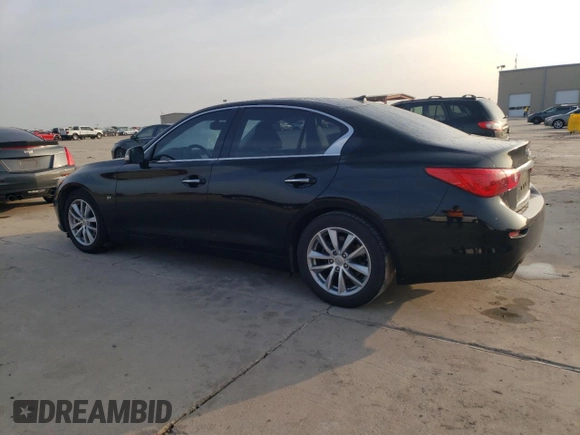 2015 Infiniti Q50 Premium with VIN JN1BV7APXFM341439, listed as a Copart auction lot 51389755 with 112,343 mi miles and Clean title. Bid and sale history available at DreamBid. Image 2.