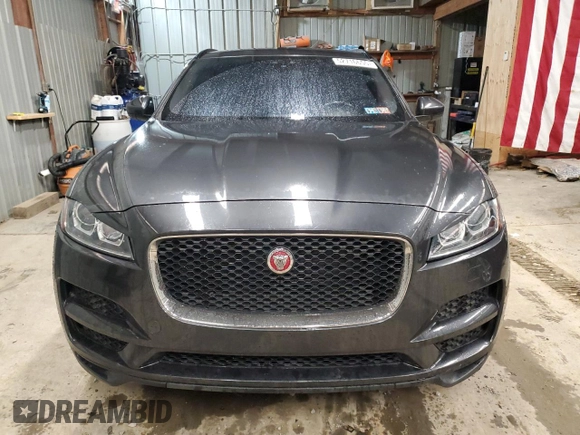 2017 Jaguar F-Pace 35t Premium with VIN SADCJ2BV1HA083043, listed as a Copart auction lot 52716655 with 128,953 mi miles and Clean Title. Bid and sale history available at DreamBid. Image 5.