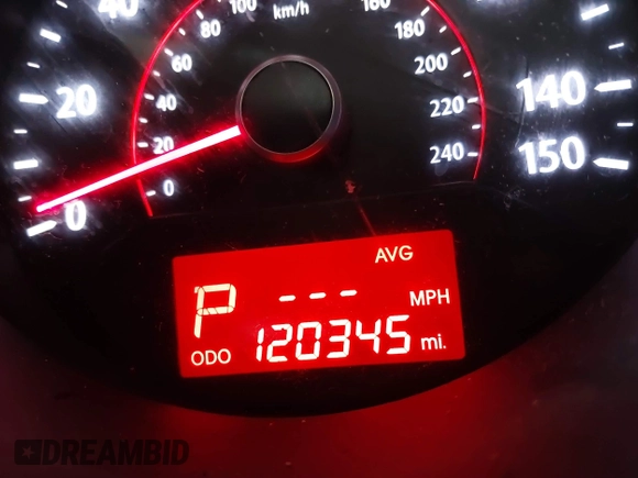 2012 Kia Sorento EX with VIN 5XYKUDA20CG284796, listed as a IAAI auction lot 41414017 with 120,345 mi miles. Bid and sale history available at carsss.com. Image 15.