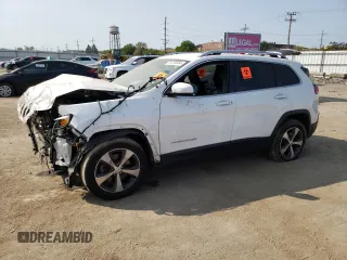 2020 Jeep Cherokee Limited with VIN 1C4PJMDX4LD612418, listed as a Copart auction lot 71275334 with 95,658 mi miles and Salvage Title. Bid and sale history available at carsss.com. Image 1.