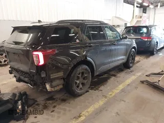 2023 Ford Explorer Timberline with VIN 1FMSK8JH6PGC33402, listed as a IAAI auction lot 41603847 with 19,477 mi miles. Bid and sale history available at carsss.com. Image 4.