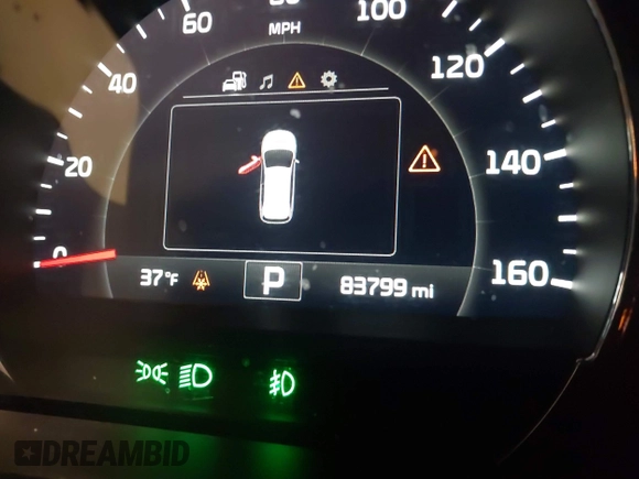 2018 Kia Sorento EX with VIN 5XYPHDA59JG429514, listed as a IAAI auction lot 41490342 with 83,799 mi miles and . Bid and sale history available at carsss.com. Image 15.