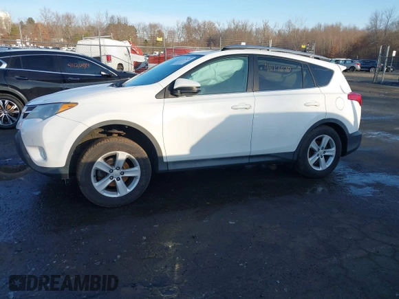 2014 Toyota RAV4 XLE with VIN 2T3RFREV1EW202699, listed as a IAAI auction lot 41117670 with 141,560 mi miles and . Bid and sale history available at DreamBid. Image 14.