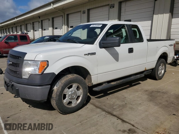 2013 Ford F-150 XL with VIN 1FTFX1EF8DKE35559, listed as a Copart auction lot 55754985 with 193,184 mi miles and Salvage title. Bid and sale history available at DreamBid. Image 1.