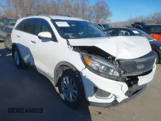 2017 Kia Sorento LX with VIN 5XYPGDA50HG235032, listed as a IAAI auction lot 41408731 with 95,540 mi miles and . Bid and sale history available at carsss.com. Image 1.