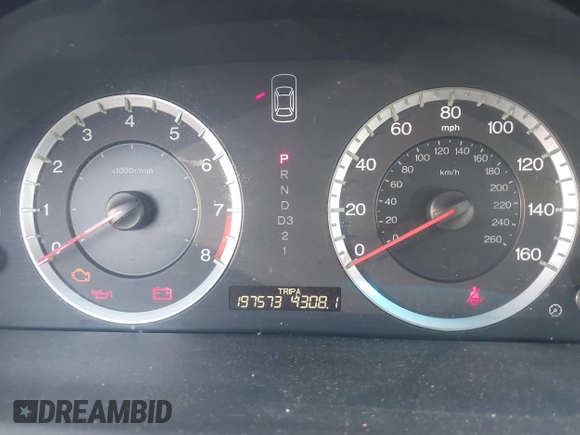 2009 Honda Accord EX-L z VIN 1HGCP26899A104089, wystawiony jako IAAI lot #41897066 z przebiegiem 197 573 mil mil oraz . Historia ofert i sprzedaży dostępna na DreamBid. Obrazek 7.