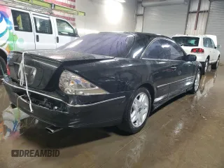 2001 Mercedes-Benz CL 500/600 with VIN WDBPJ75J01A008311, listed as a Copart auction lot 51051745 with 178,423 mi miles and Salvage Title. Bid and sale history available at DreamBid. Image 3.