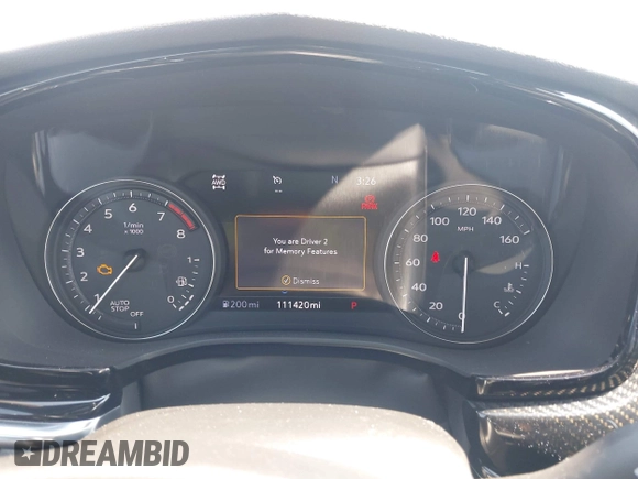 2020 Cadillac XT6 AWD Sport with VIN 1GYKPGRS0LZ140979, listed as a IAAI auction lot 42719794 with 111,420 mi miles and . Bid and sale history available at DreamBid. Image 7.