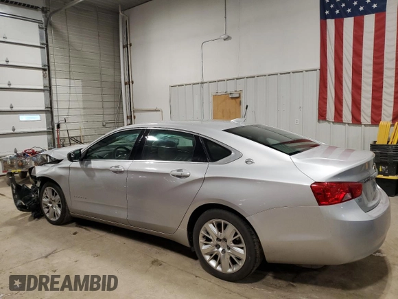 2019 Chevrolet Impala LS with VIN 2G11X5SAXK9141677, listed as a Copart auction lot 86706424 with 69,548 mi miles and Salvage Title. Bid and sale history available at DreamBid. Image 2.