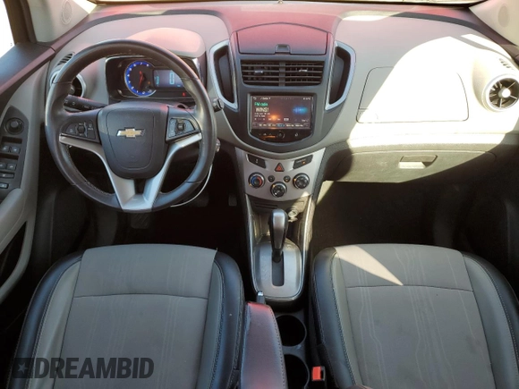 2015 Chevrolet Trax LT with VIN 3GNCJRSB1FL240061, listed as a Copart auction lot 50010165 with 89,741 mi miles and Salvage Title. Bid and sale history available at carsss.com. Image 8.