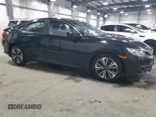 2016 Honda Civic EX-L z VIN 19XFC1F76GE024753, wystawiony jako Copart lot #53569995 z przebiegiem 111 110 mil mil oraz Szkoda całkowita • Salvage title. Historia ofert i sprzedaży dostępna na DreamBid. Obrazek 4.