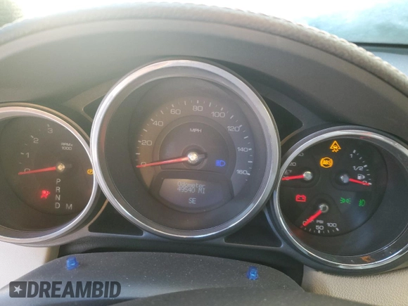 2011 Cadillac CTS Premium with VIN 1G6DS1ED6B0143442, listed as a Copart auction lot 88540385 with 49,540 mi miles and Salvage title. Bid and sale history available at DreamBid. Image 9.