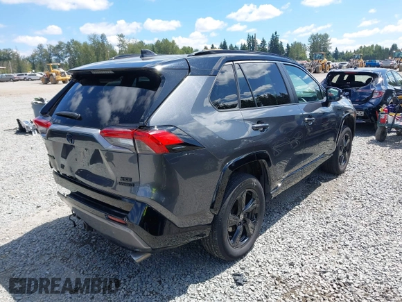 2021 Toyota RAV4 Hybrid XSE with VIN 4T3E6RFV2MU029187, listed as a IAAI auction lot 42620387 with 78,919 mi miles and . Bid and sale history available at DreamBid. Image 4.