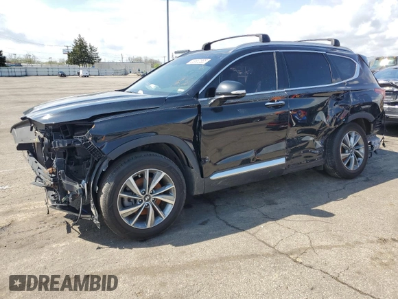2020 Hyundai Santa Fe SEL with VIN 5NMS3CAD8LH131863, listed as a Copart auction lot 53860585 with 103,141 mi miles and Clean Title. Bid and sale history available at carsss.com. Image 1.