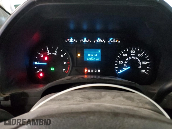 2018 Ford F-150 XL with VIN 1FTEW1CG2JFB05981, listed as a Copart auction lot 51690155 with 62,904 mi miles and Clean Title. Bid and sale history available at DreamBid. Image 9.