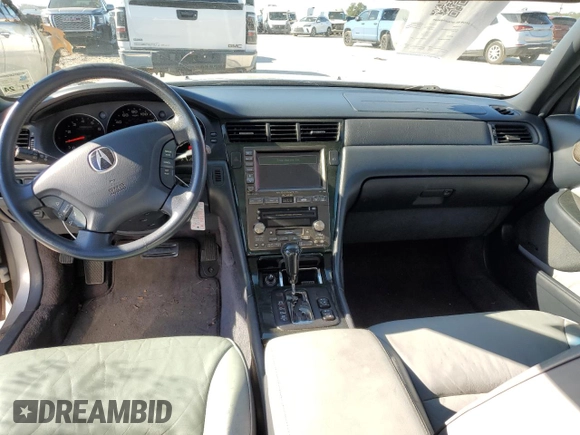 2004 Acura RL w/Navigation System with VIN JH4KA96664C006748, listed as a Copart auction lot 80480714 with 146,785 mi miles and Salvage Title. Bid and sale history available at carsss.com. Image 8.