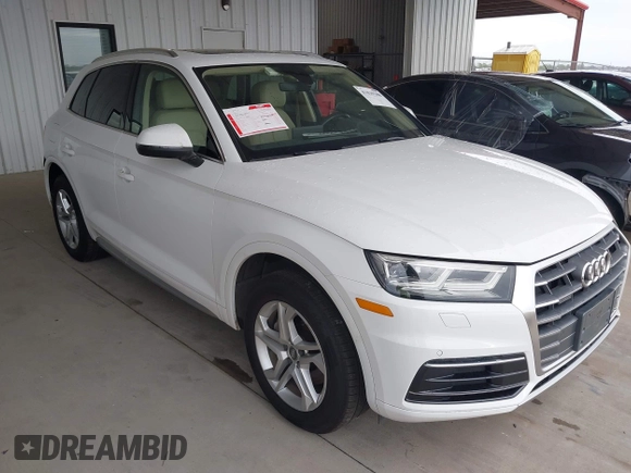 2018 Audi Q5 Premium Plus z VIN WA1BNAFY4J2034388, wystawiony jako IAAI lot #41839388 z przebiegiem 70 936 mil mil oraz . Historia ofert i sprzedaży dostępna na DreamBid. Obrazek 1.