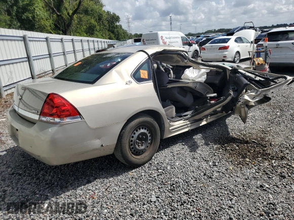 2009 Chevrolet Impala LS with VIN 2G1WB57K191283107, listed as a Copart auction lot 52195425 with Not Provided miles and Non Repairable. Bid and sale history available at DreamBid. Image 3.