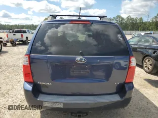 2009 Kia Sedona LX with VIN KNDMB233X96286866, listed as a Copart auction lot 72221534 with 157,212 mi miles and Salvage Title. Bid and sale history available at carsss.com. Image 6.