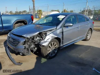 2017 Hyundai Sonata Sport with VIN 5NPE34AF3HH471467, listed as a IAAI auction lot 42009789 with 70,648 mi miles. Bid and sale history available at carsss.com. Image 2.