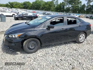 2020 Nissan Versa S with VIN 3N1CN8DVXLL883683, listed as a Copart auction lot 57266085 with 89,461 mi miles and Salvage title. Bid and sale history available at DreamBid. Image 1.